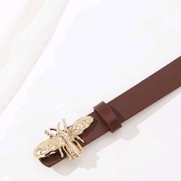 2/$21 Buggy Brown Ladies Belt (40.2 Inches) - Picture 2 of 6